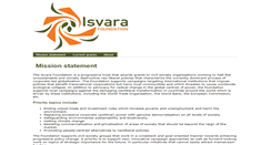 Desktop Screenshot of isvarafoundation.org